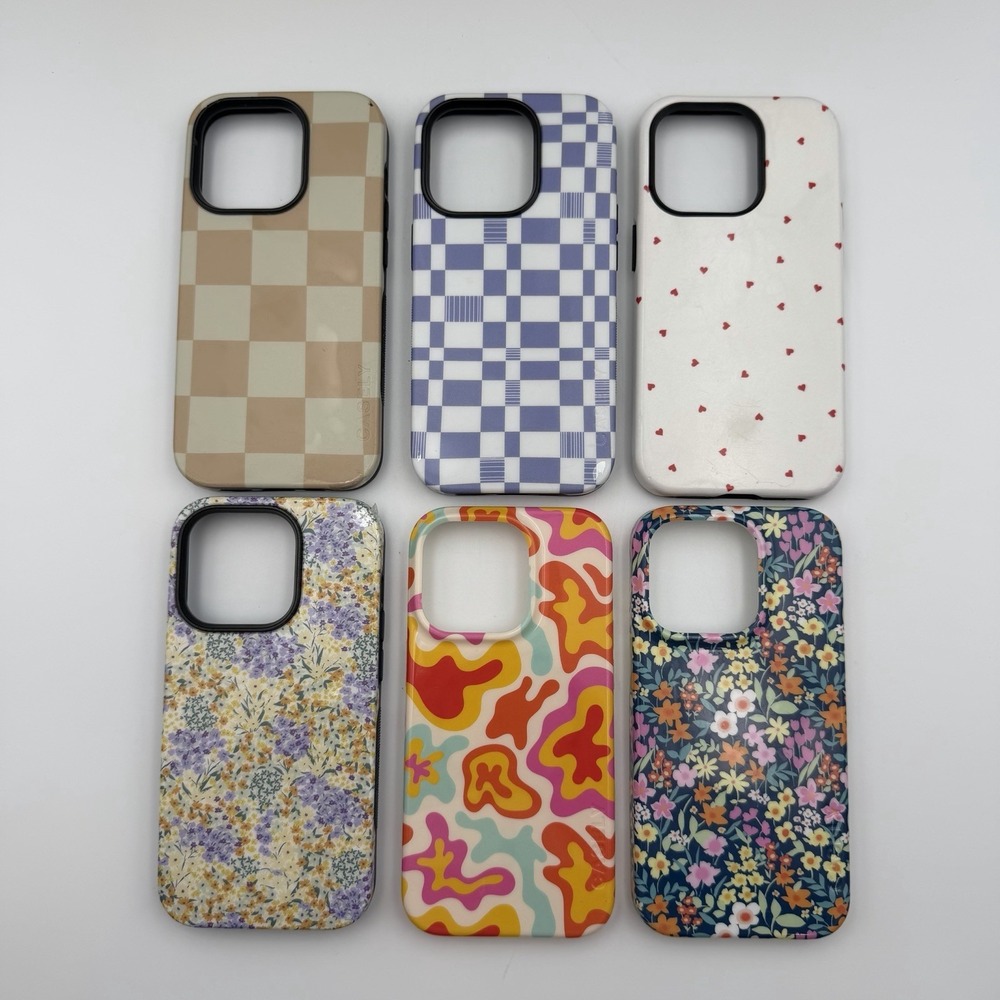 (6) CASELY Protective Phone‎ Cases For Apple iPhone 14 Pro